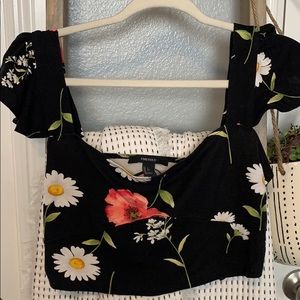 Floral Crop Top